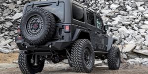 Jeep Wrangler with Black Rhino Armory